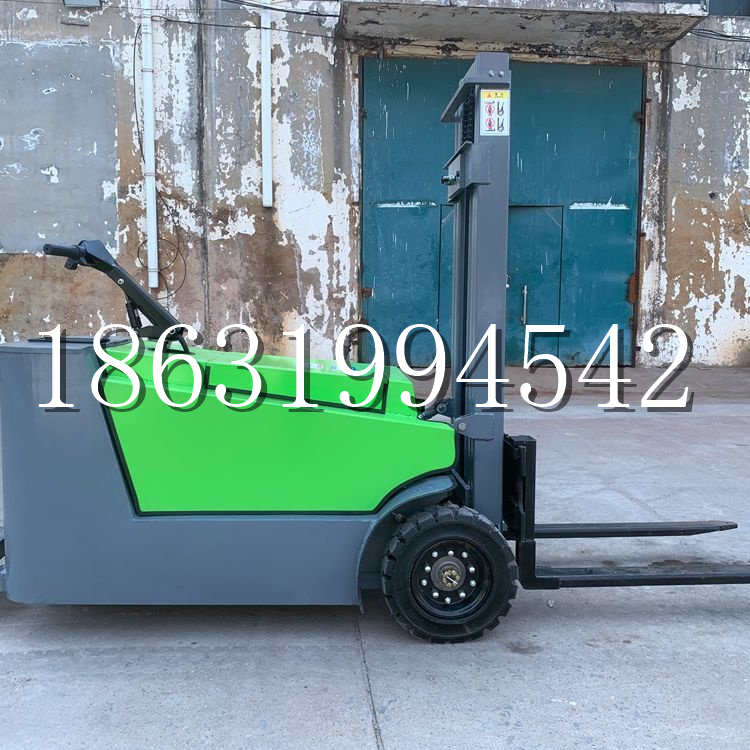 衡东县小型电动叉车1吨2吨步行站驾式电瓶堆高充电装卸车液压升降车铲车